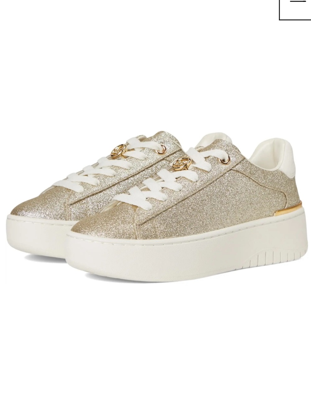 Michael Kors Women's Dottie Lace-Up Platform Sneakers
